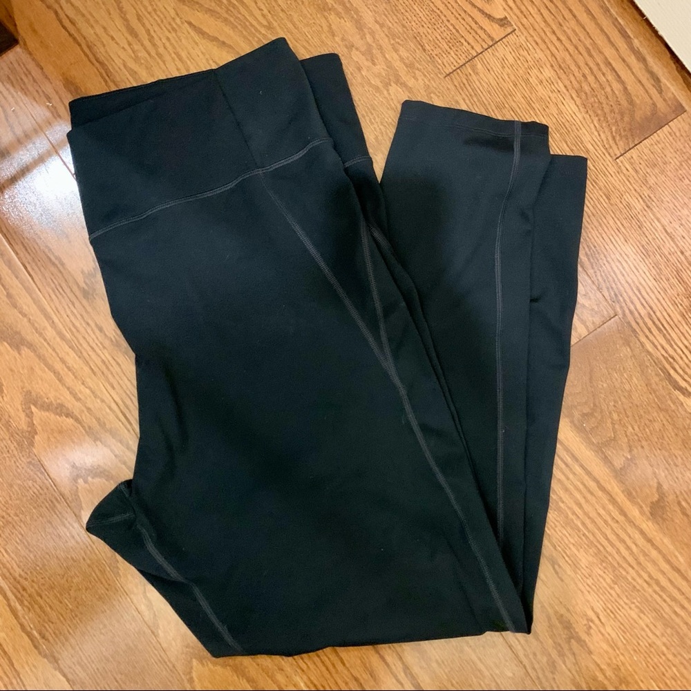 Girlfriend Collective Black Compression Leggings. Womens 5XL